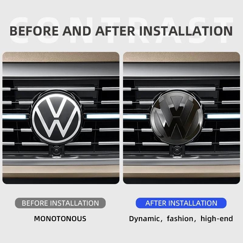 Für VOLKSWAGEN Für VW Volkswagen Golf MK6 MK7 MK8 2010-2013 Auto Modifikation Logo Aufkleber Beeinträchtigt ACC Nicht Front Heck Emblem Badg