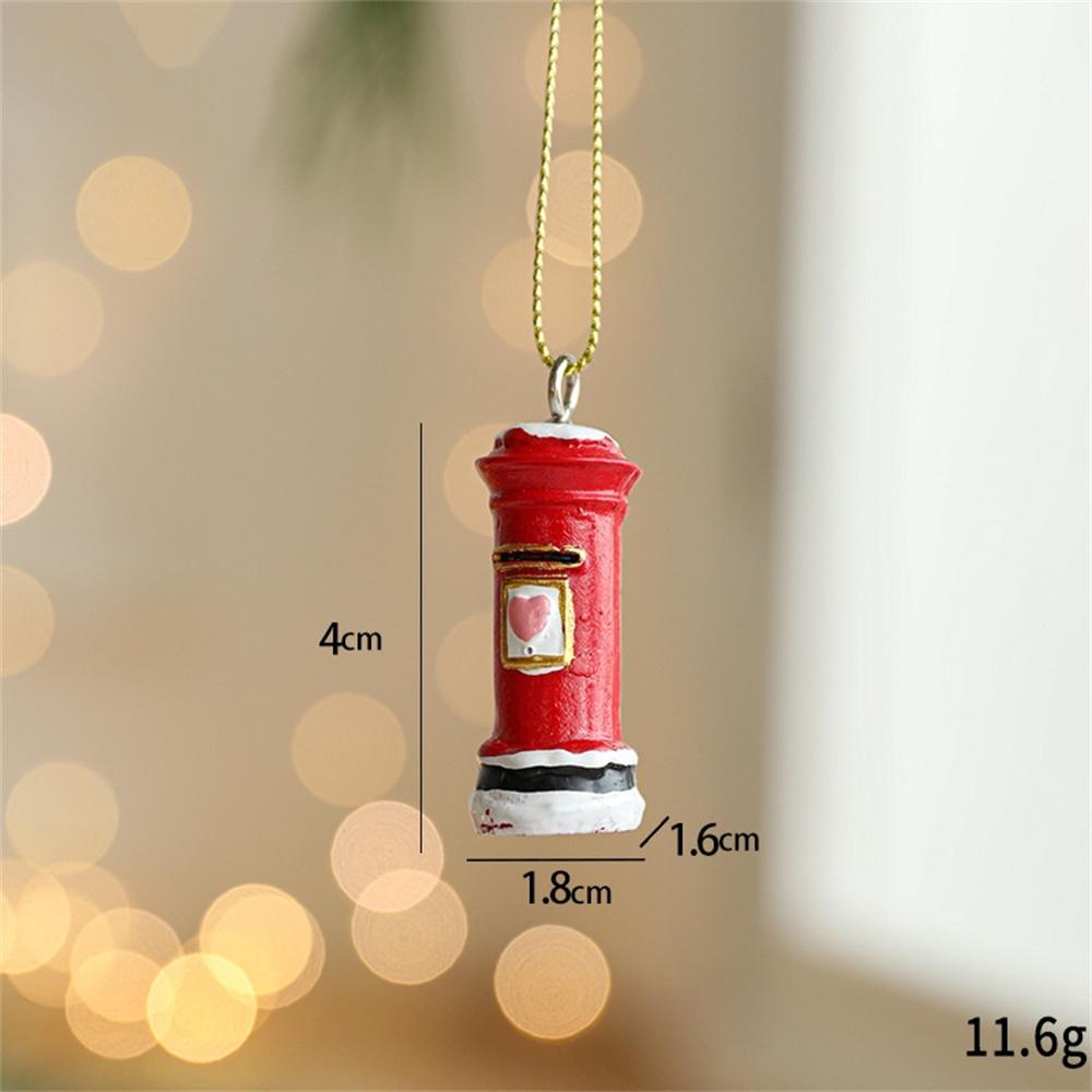 Creative Christmas Cookie Cake Old Man Ice Cream Cone Chef Old Man Donut Gingerbread Man Pendant for Christmas Tree Decoration