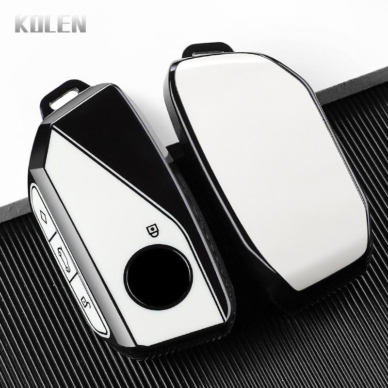 New Tpu Car Key Case Cover For Bmw I7 X7 G07 Lci Ix I20 X1 X3 X5 U11 5 7 Series G70 G09 Xm U06 G81 M3 Protected Shell Keychain