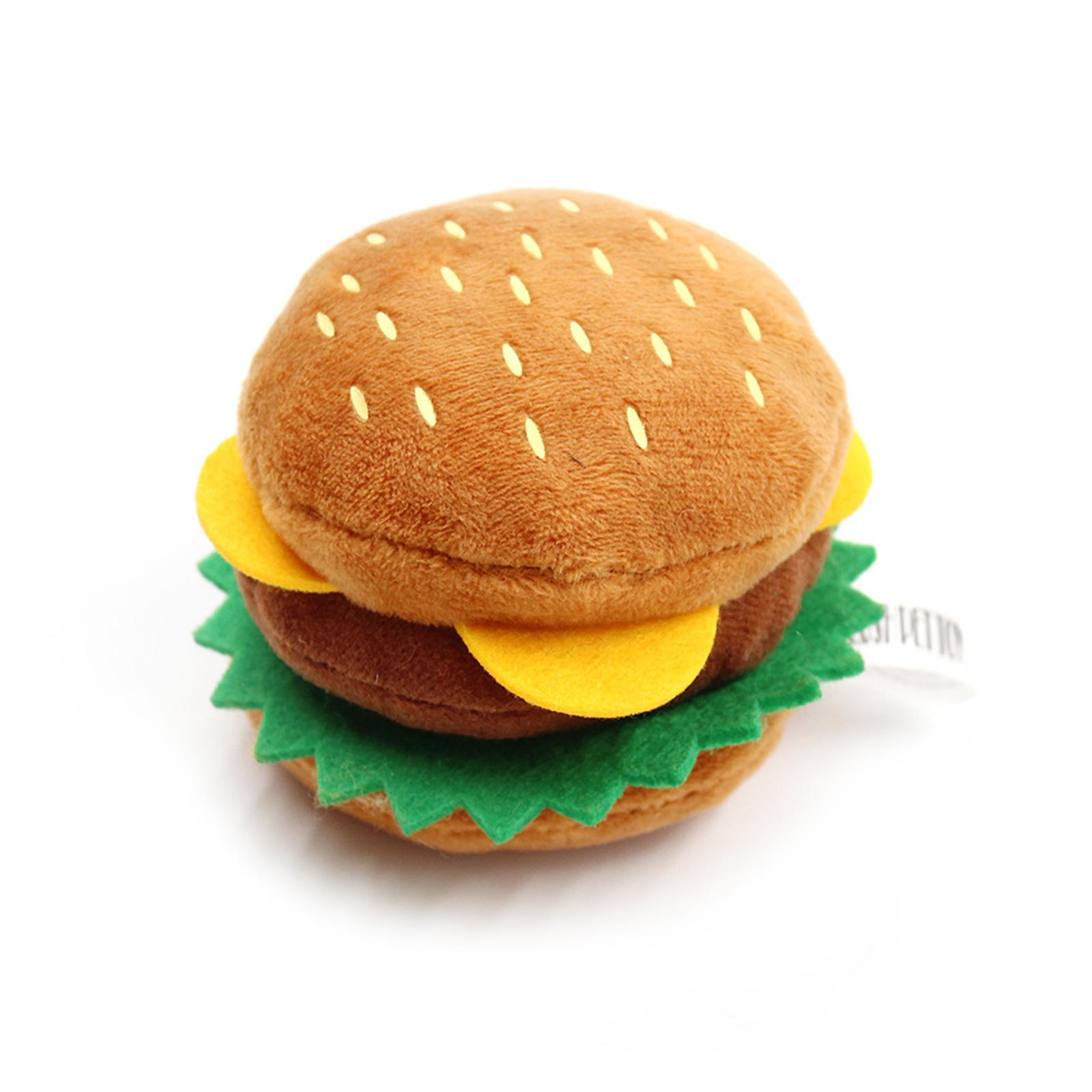 

Dogs Pet Simulation Food Toy Chew Resist Stuffed Toy Funny Interactive Dogs Chew Toy for Outdoor Dogs Tooth Molar Tool A