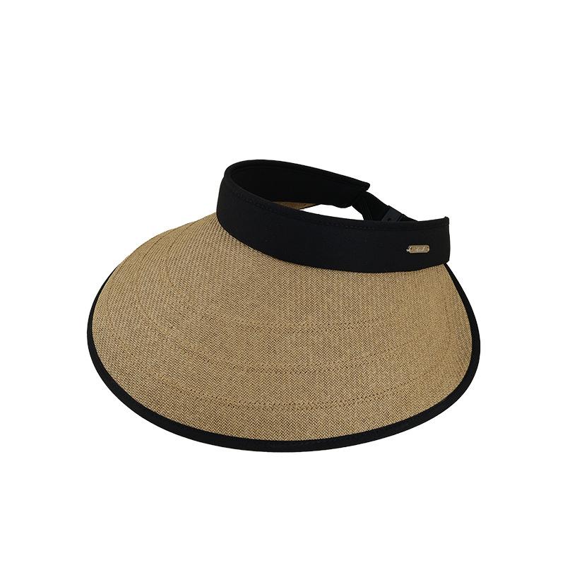 

Summer Outdoor Vacation Visor Hat for Women New Style Cycling Hat Fashionable Wide Brim Bucket Hat Unisex Adjustable