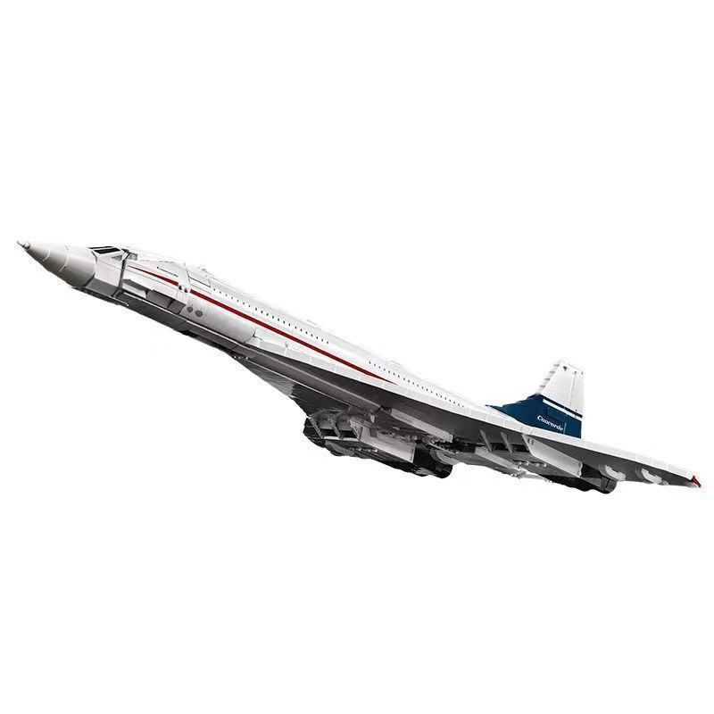 Concorde Building Airbus Blocks Air Plane Model Educational Toys Christmas Gifts