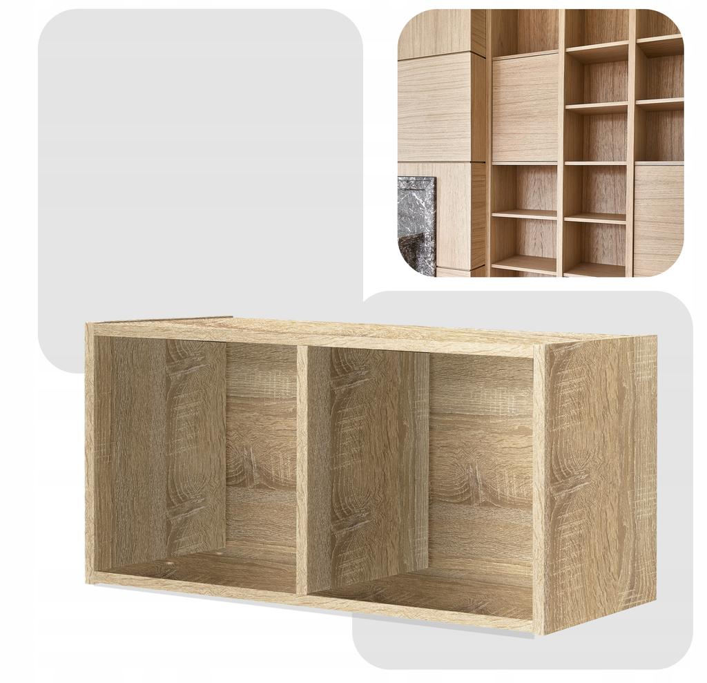 Regal Fach Organizer Behälter Ständer für Schallplatten Ordner Cubo 2