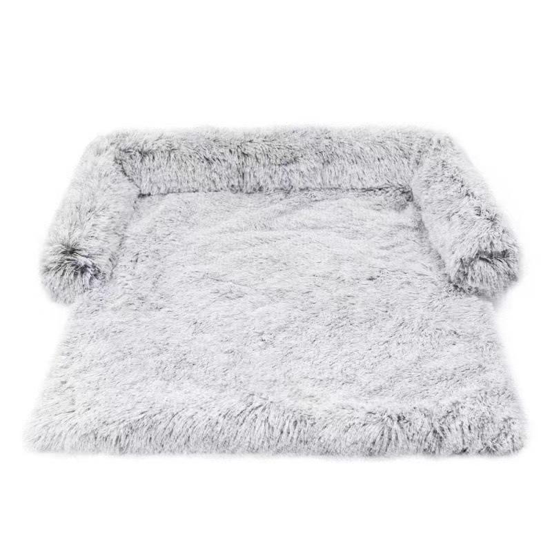 Creative Cat Bed Dog Bed Plush Comfortable Nest Cushion Right Angle Sofa Bed Dog Bed Sofa Bed Pet Mat High Side Sleeping Nest