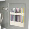 Reusable Straw Storage Rack Multifunctional Cabinet Door Storage Container  Household