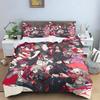 Danganronpa Anime Duvet Cover Set Monokuma Cartoon Bedding Set Quilt Cover Pillowcase Soft Bed Bedroom Decor Home