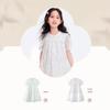 Balabala Girls' Chinese Style Gauze Summer Dress