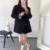 2024 Women's Double-Breasted Korean Style Wool Coat - Chic & Versatile Winter Fashion
