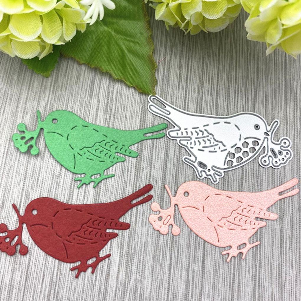 Prägeform aus Kohlenstoffstahl Vogelform Kartenschablone Bastelstanzform DIY Papier Scrapbooking Werkzeug