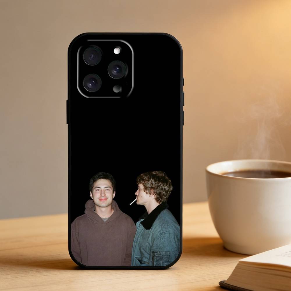 

H-Heated Rivalry Phone Case For iPhone 16,15,14,13,12,17,Pro Max,Plus Silicone Black Case iPhone16plus