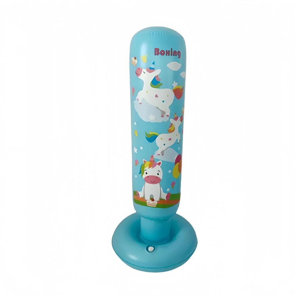 Children's Inflatable Boxing Punching Bag - Free-Standing Taekwondo & Fitness Training Equipment
