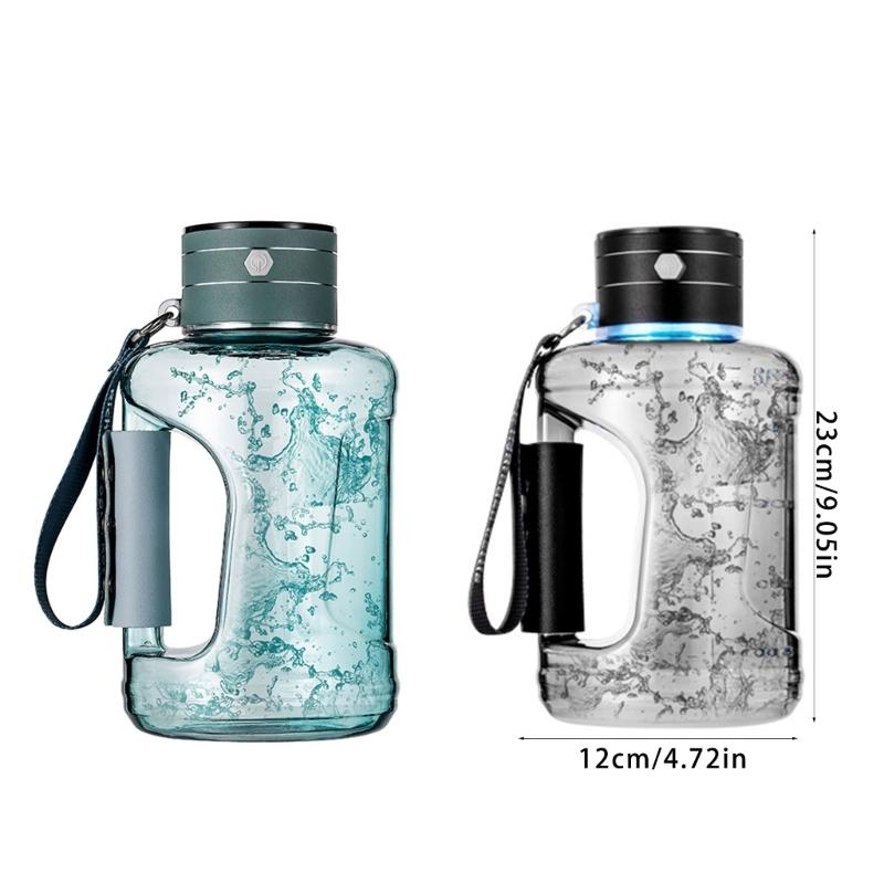 Hydrogen Water Generator Improve Water for Office Home Travel Outdoor, 1.5L Hydrogen Water Bottle with Water Ionizer