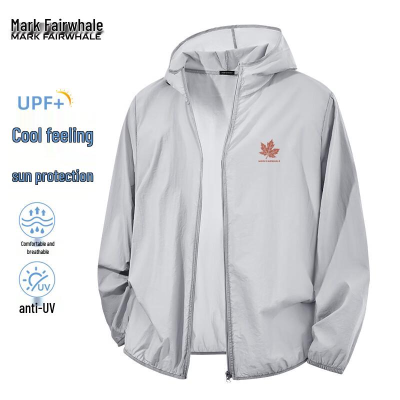 Mark Fairwhale Herren Sommer Kapuzen-Sonnenschutzjacke