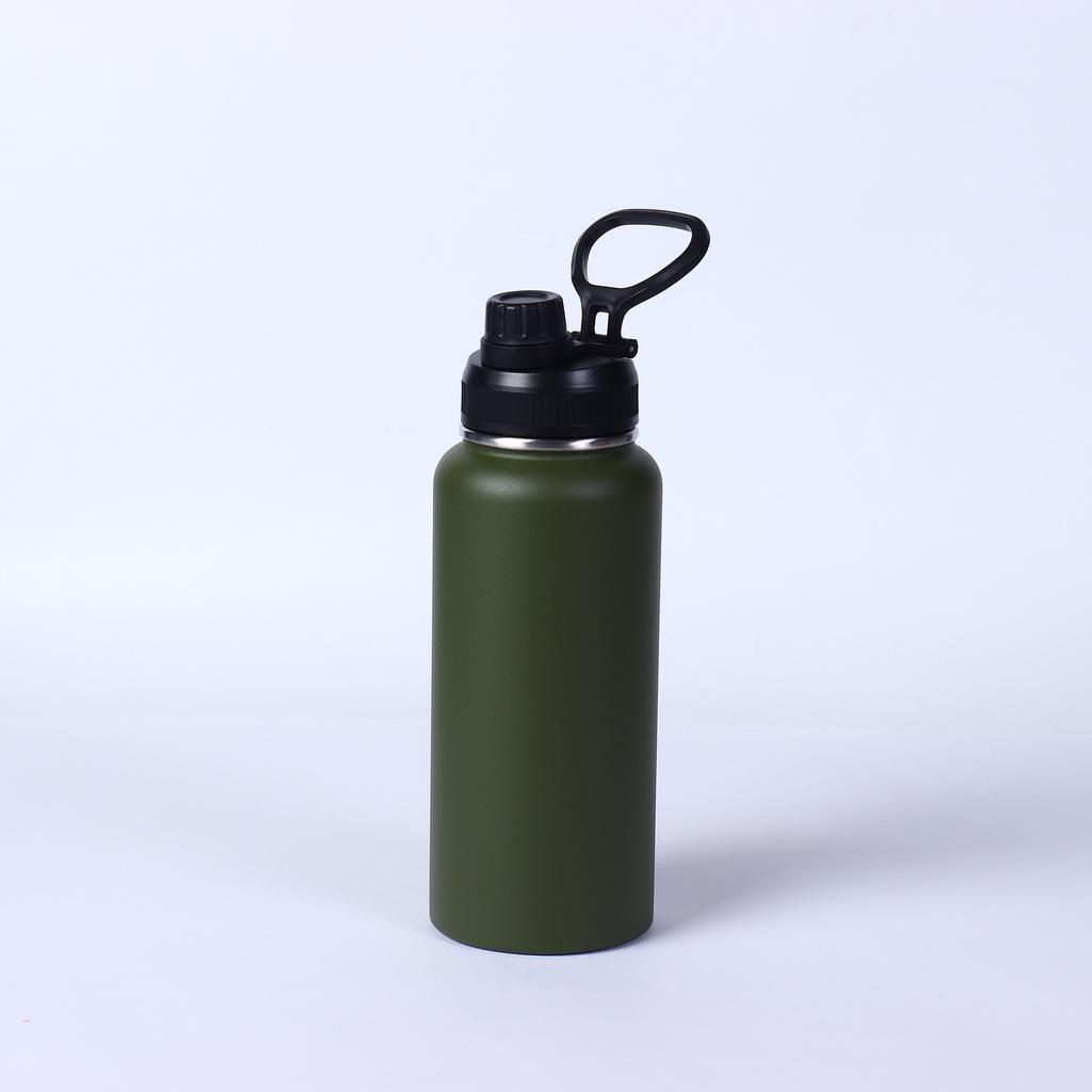 24oz BPA Free Stainless Steel Large Capacity Water Bottle Reusable for Road Trips Family Road Trips Weekend Getaways