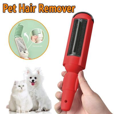Double Sided Fur Remover Clothing Lint Dust Coat Sticky Remove Brush Washable Pets Hair Cleaner Household Tool