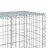 Vidaxl Gabion Basket with Lid, 900X100X100 Cm, Galvanized Iron