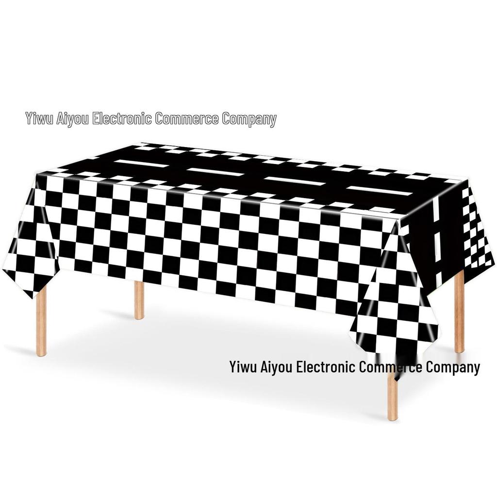 Grenzüberschreitendes Reifen Geburtstagsfeier Geschirrset: Teller, Tassen, Servietten, Banner, Spirale & Messer