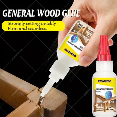 Multi-Purpose Woodworking Glue - Special Strong Adhesive for Sticking Wood, Universal Repair for Solid Wood Floors, Chairs, Stools, Tab