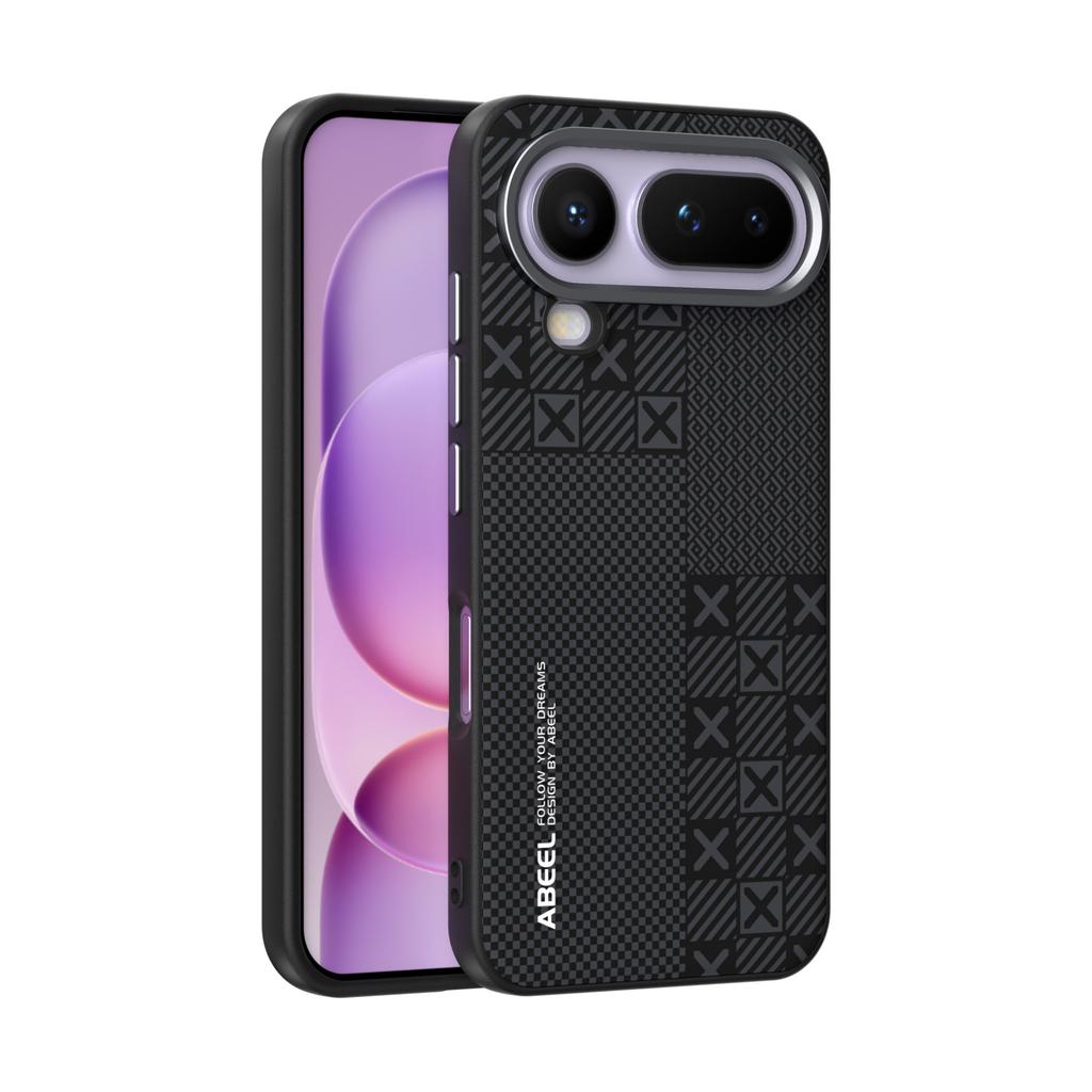 For Honor Magic 8 Pro Air Case Magnetic Slim Shockproof Carbon Fiber Leather Metal Lens Anti-slip Drop Test Grip Cover