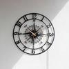 Geräuschlose Hänge-Wanduhr zur Wanddekoration | Antike Große Stumme Wanduhr für Heimdekorationsartikel (40 CM)