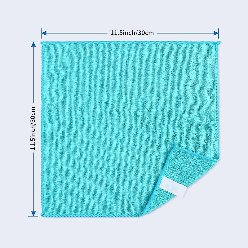 5pcs Microfiber Cleaning Car Was Cloth Dishwashing Cloth Household Rag Kitchen Bathroom Cleaning Towel Durable Absorbent Towel