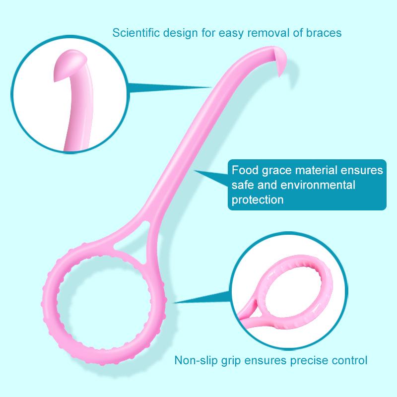Invisible Braces Remover and Retainer Removal Hook in Individual Packaging