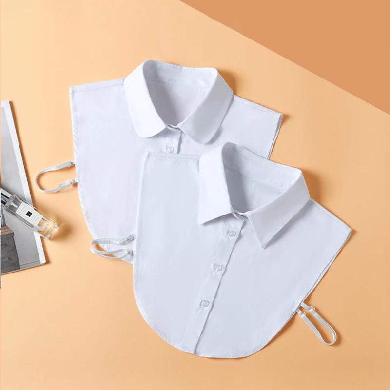Perfect Match White Fake Collar New Fake Shirt Collar Casual Versatile Removable Fake Collar For Women Commercial Affairs, Pair With Sweaters