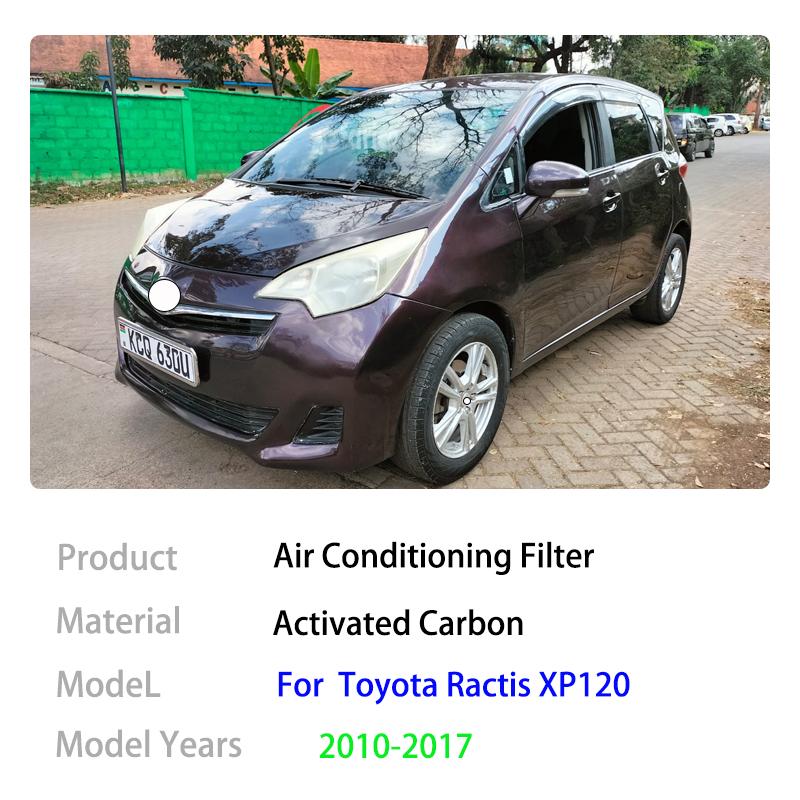 Klimaanlagenfilter für Toyota Ractis XP120 Verso-S Space Verso Subaru Trezia MK2 2010~2017 2011 2013 2015 2016 Zubehör