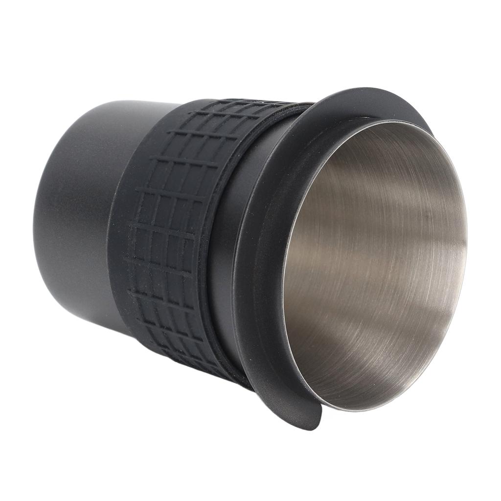 58mm Edelstahl Kaffee Dosierbecher Kaffee Maschinen Griff Aufnahme Pulverbecher mit Silikon