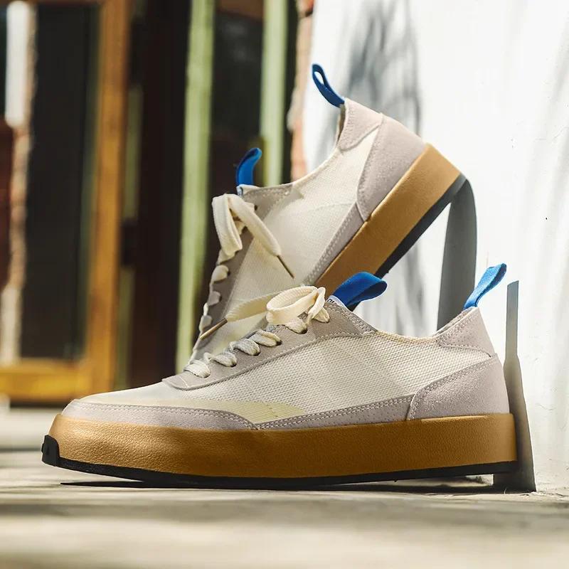 Trendy Men Casual Sneakers Autumn Vintage Jogging Shoes for Men Casual Low Top Running Men'S Sports Shoes Brand Designer Shoes