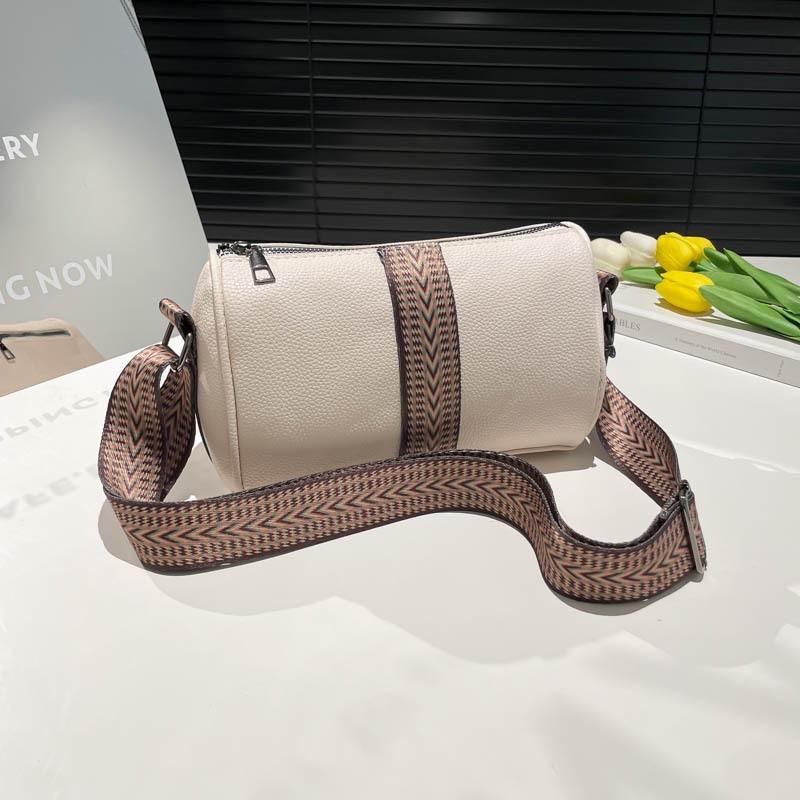 Retro small square bag female solid color shoulder pillow bag easy mage simple messenger women's bag