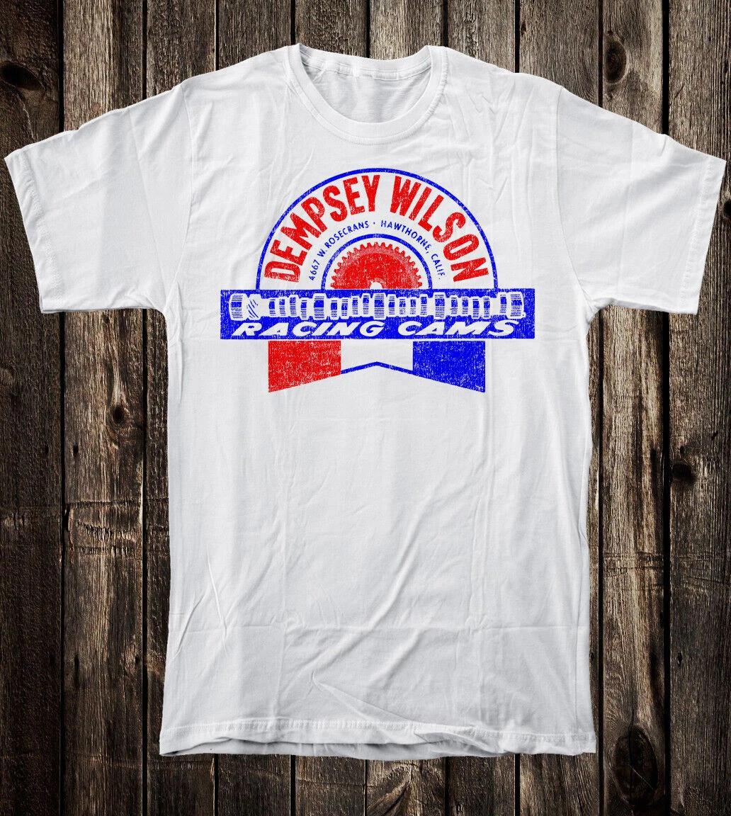 

Retro Hot Rod Tee T Shirt Drag Race Racing Speed Shop Dempsey Wilson Cams CA M