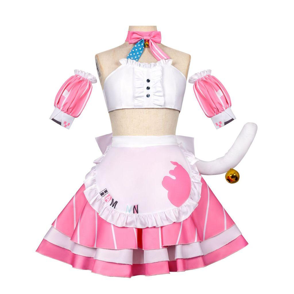 Azur Lane Uss Hammann Cosplay Costume With Polyester Fabric For Anime Role Play