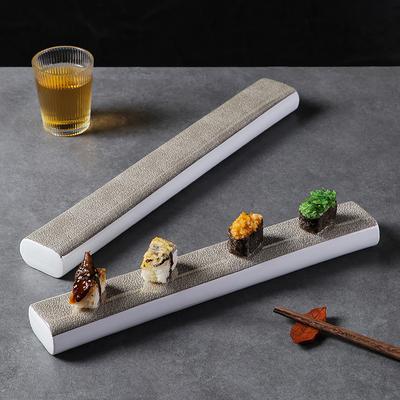 BRRestaurant Long Plates Sushi Dish Rectangular Porcelain Plate Dining Plate Dinner Set Dishes Kitchen Dish Dining PlatesEY