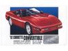 Micro Ace Owners Club Corvette Convertible Plastic Model 22 1/24 '92 No.