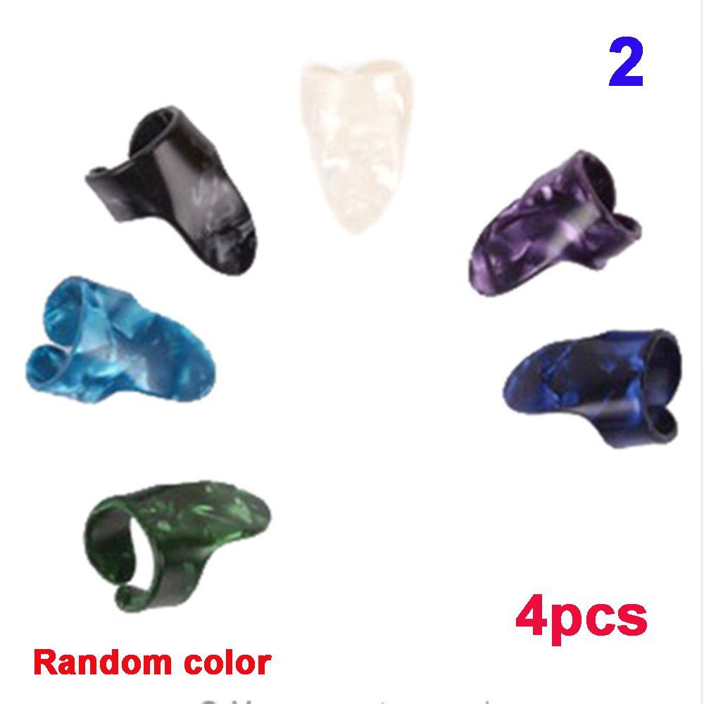 

Акустический 4 шт. Напальчник Элис Шрапнель Напальцевый медиатор Плектры Медиаторы для гитары Напальчник для гитары 2