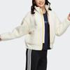 adidas Neo Advantage Sports Fleece Jacket Women Outerwear Off-White HG9034