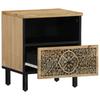 Nightstand 40 x 33 x 46 cm Solid Mango Wood