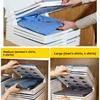 Clothing Organizer Foldable Storage Shelf For Home Wardrobe With Layered Design