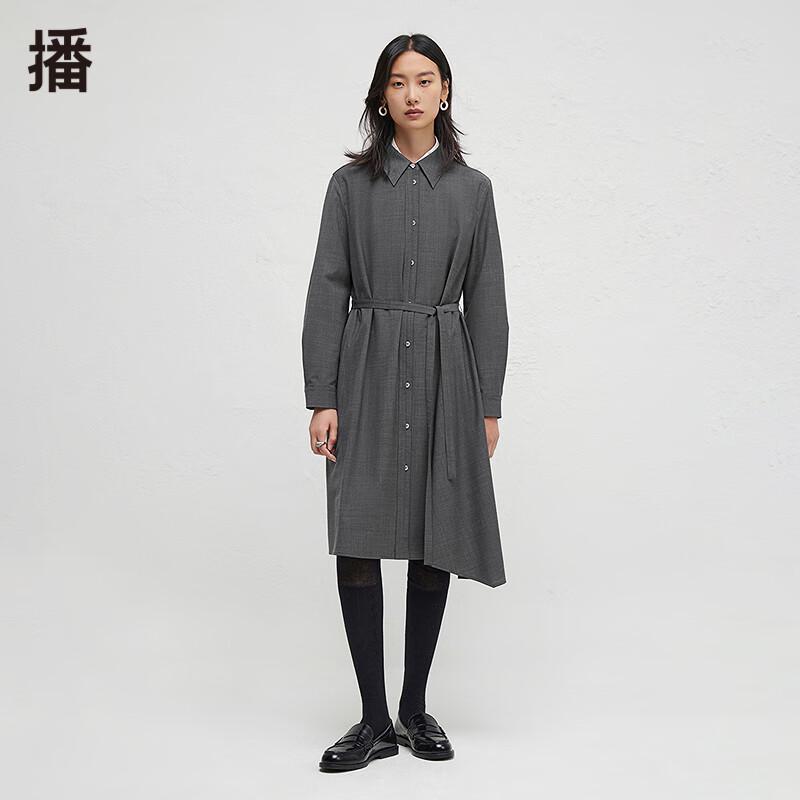 

Broadcast Women s Autumn Commuter Long Sleeve Shirt Dress S