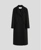Flmo Wool Blended Double Coat [Black]