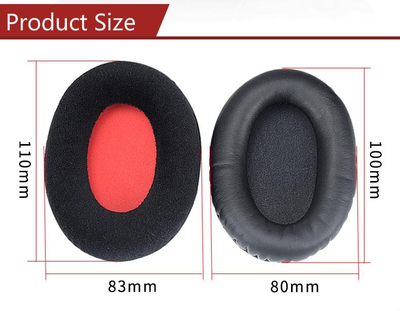Oorkussens Headset Schuimkussen Vervanging voor Kingston HSCD KHX-HSCP Hyperx Cloud II 2 Stinger Core Zachte Proteïne Spons Hoes