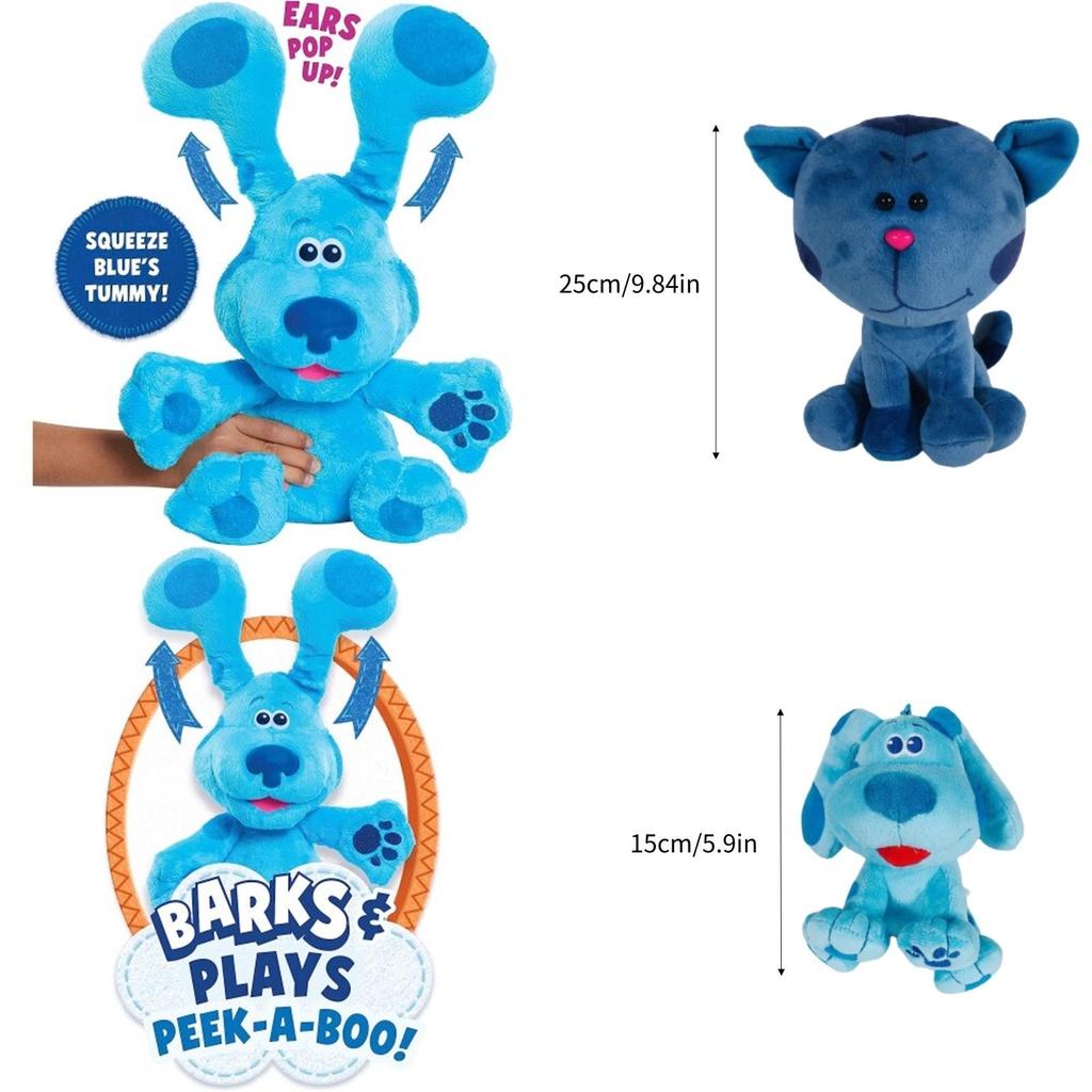 Blue's Clues Toi ! Jouet Chien Peluche Rose à Pois Vente en Gros Doux et Câlin
