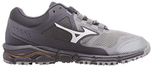 Mizuno Wave Daichi 5 Men's Running Shoes, Gray/Dark Shadow, Size 23.0 cm, 2E