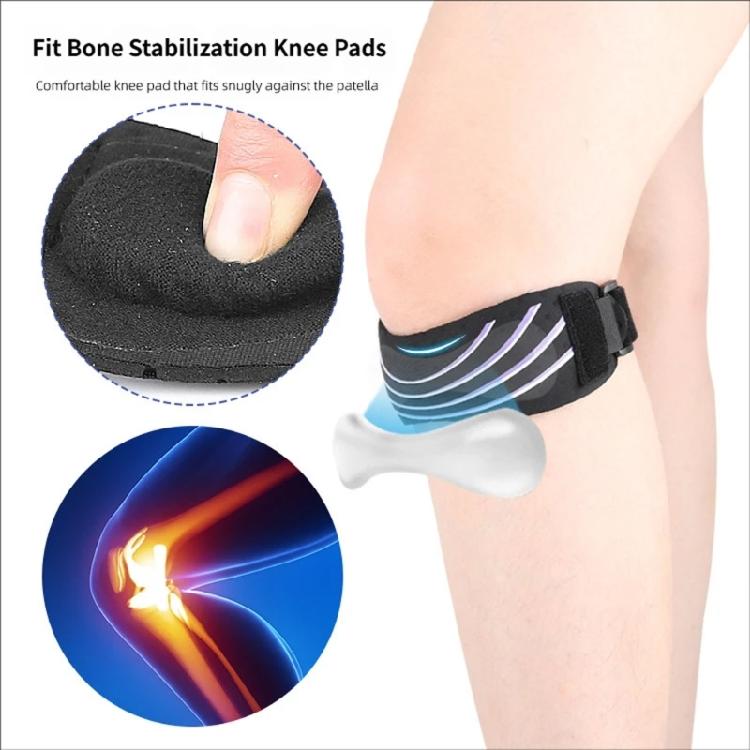 Practical Spandex Patellas Strap Ensuring Long Service Knee Comfortable and Injury Prevention for Athletic Enthusiasts