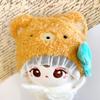 Animal Hat & Plush Clothes Set for 10cm Bear, Plush Clothes, Kigurumi Accessories, Otaku Activities, Doll, Mascot, Kpopdoll Costume [Used]