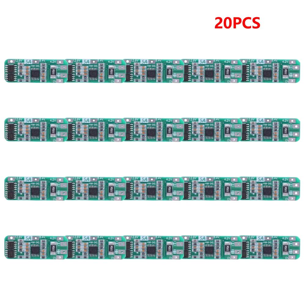 3S/4S 5A 10A 20A 40A 60A Li-ion Lithium Battery Charger Protection Board 18650 BMS For Drill Motor with Standard/Enhance/Balance