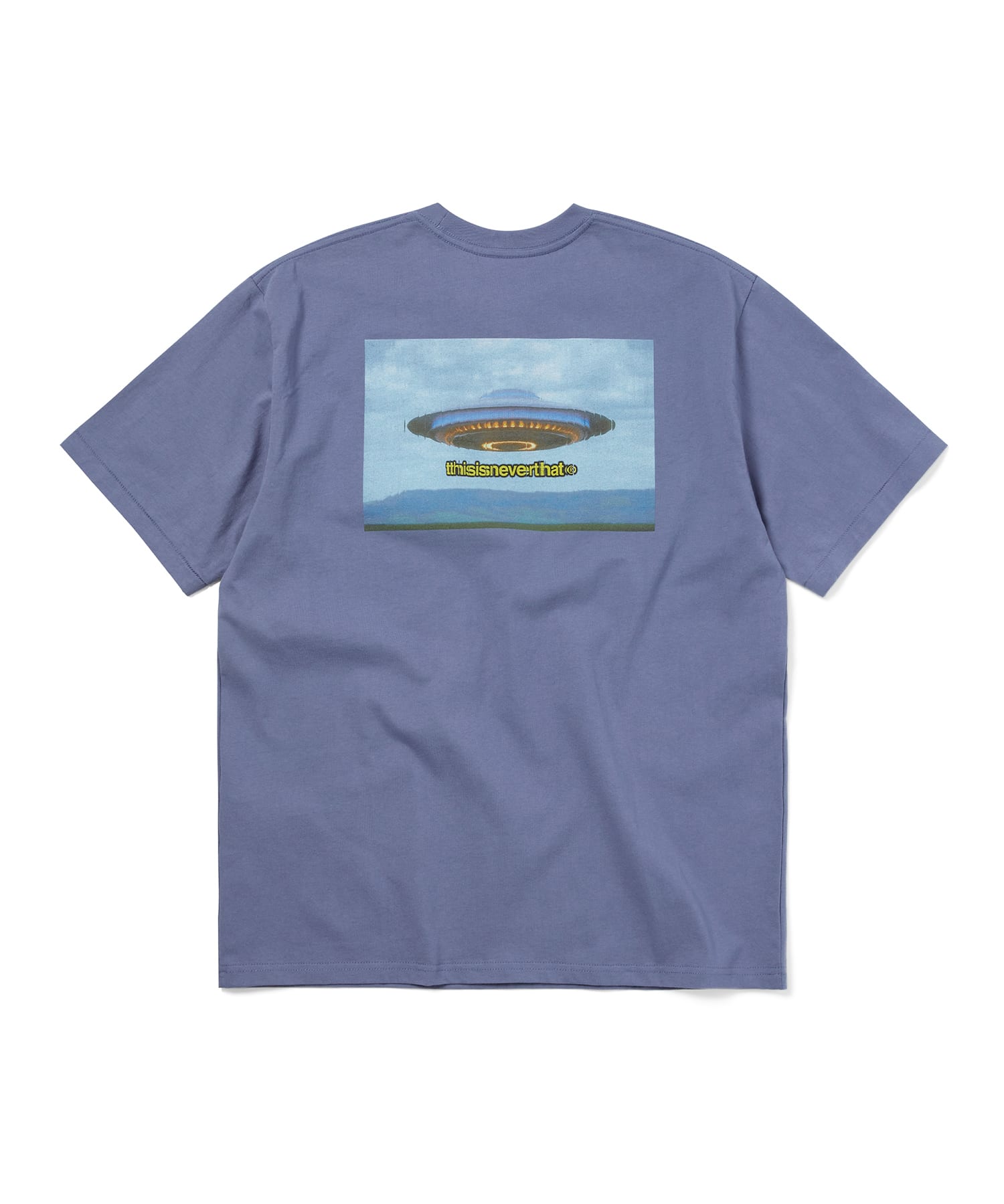 This Is Never That Ufo Tee Steel Blue S