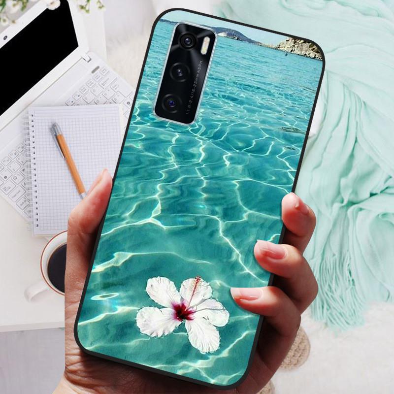Etui do Vivo V20 SE Miękkie Pokrowce na Telefon z Silikonu TPU do Vivo V2022 V2023 V20SE Etui Zderzak Vivo V20 SE Odporne na Wstrząsy Pokrowiec Coque