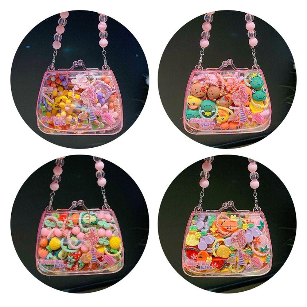 Sweet Hair Ropes Cute Cartoon Headbands Fashion Bow Hair Ties  for Kids